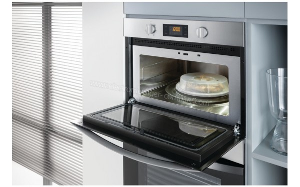 INDESIT MWI 3343 IX - Vue 3/4 droite