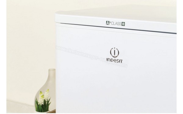 INDESIT NCAA 55 - Zoom sur le haut du frigo ferm&eacute;