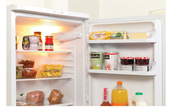 INDESIT NCAA 55 - Zoom sur la partie haute du r&eacute;frig&eacute;rateur