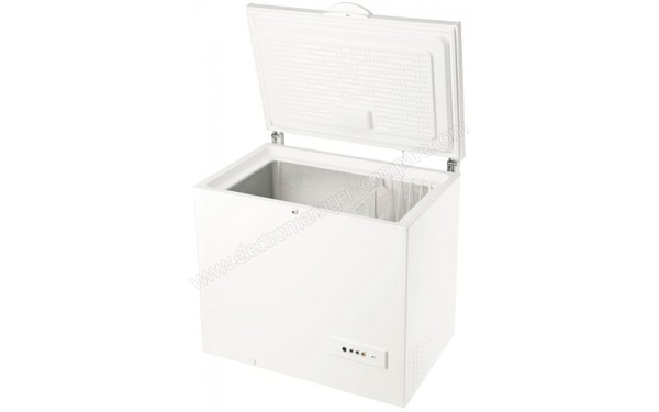 INDESIT OS 1 A 250 H - Vue 3/4 droite porte ouverte