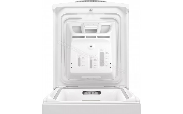 INDESIT TI5512MYTIMEFR - Vue des bacs lessiviels