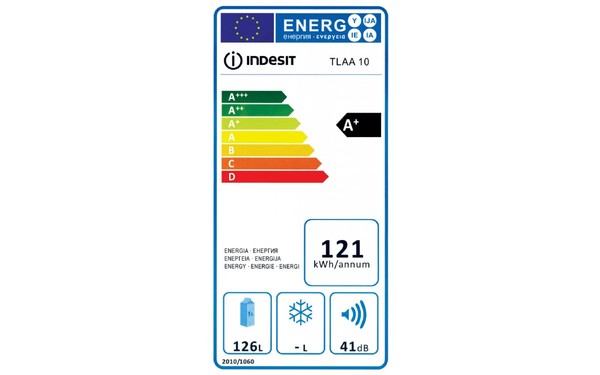 INDESIT TLAA 10 - &Eacute;tiquette &eacute;nergie