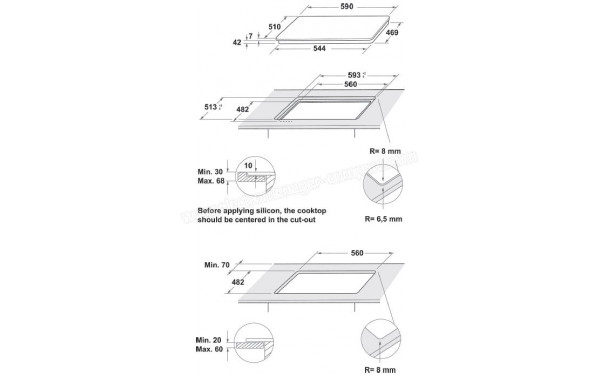 INDESIT TVGI4BK - Sch&eacute;ma technique