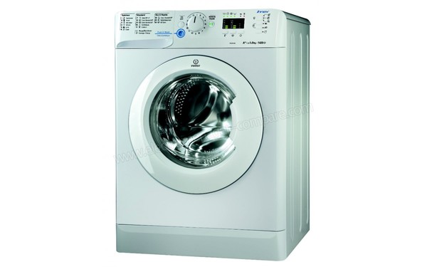 INDESIT XWA 81482X W FR - Vue 3/4 droite