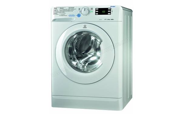 INDESIT XWE 81483X W FR - Vue 3/4 droite