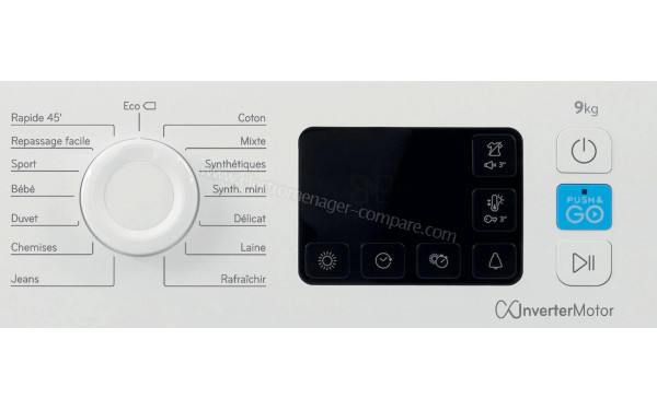 INDESIT YTM1193XFR - Vue des programmes