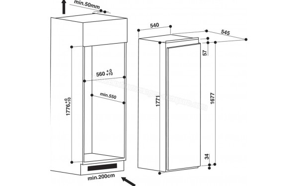 INDESIT ZSIN 1801 AA - Sch&eacute;ma technique