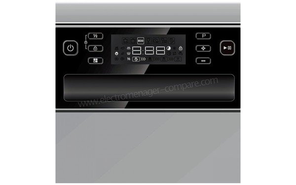 INEXIVE WQP12-J7623A Silver - Panneau de commandes