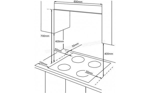 INFINITON GGMCI-421 - Dimensions