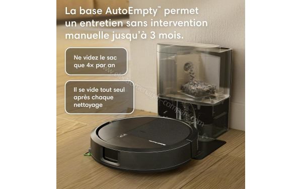 IROBOT Roomba 115 Combo Base AutoEmpty Noir - Base AutoEmpty