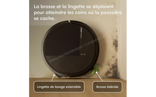 IROBOT Roomba 115 Combo Base AutoEmpty Blanc - Mise en situation