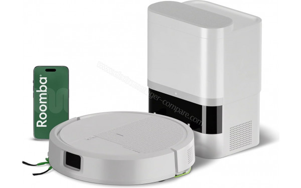 IROBOT Roomba 115 Combo Base AutoEmpty Blanc