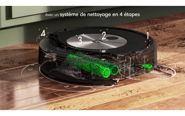 IROBOT Roomba Combo J7+ c755840 - Mise en situation