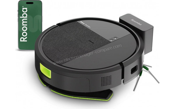 IROBOT Roomba 115 Combo Noir - Vue d'ensemble
