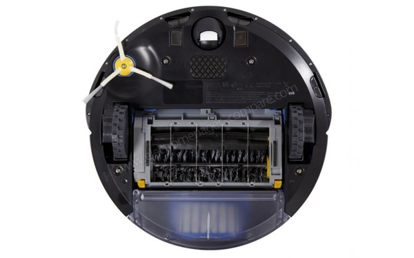 IROBOT Roomba 620 - Vue du dessous (cr&eacute;dit : Boulanger)