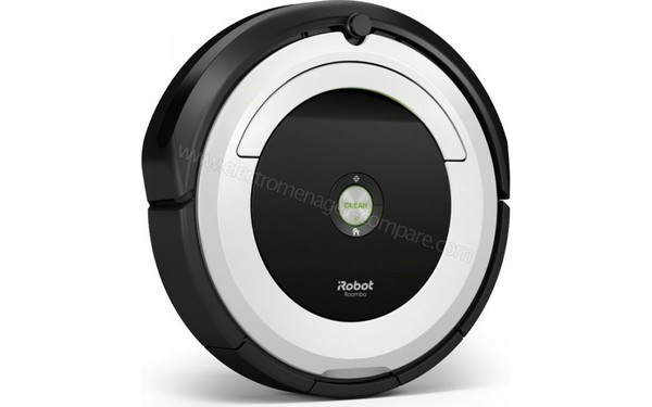 IROBOT Roomba 691 - Vue 3/4 gauche (cr&eacute;dit : Boulanger)