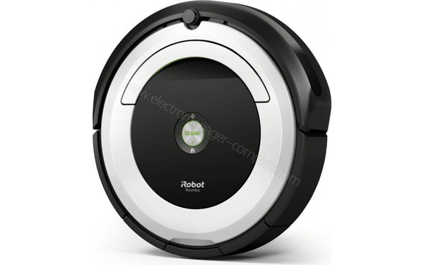 IROBOT Roomba 691 - Vue 3/4 droite (cr&eacute;dit : Boulanger)
