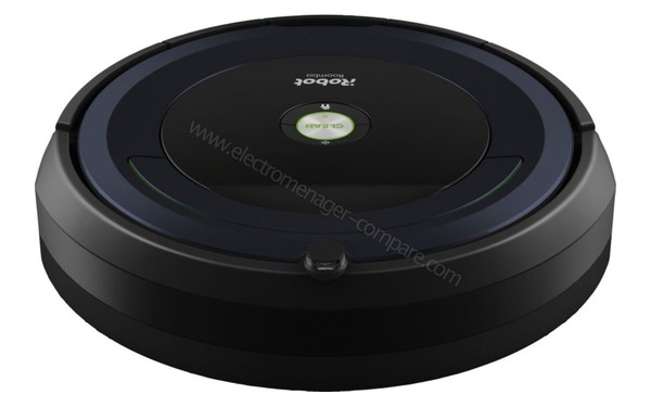 IROBOT Roomba 695 - Vue de l'arri&egrave;re (cr&eacute;dit : Boulanger)