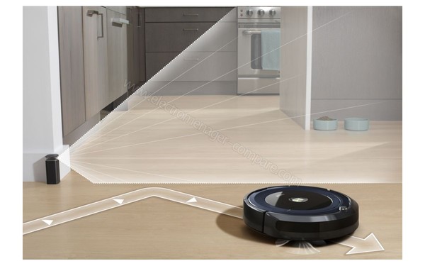IROBOT Roomba 695 - Mur virtuel (cr&eacute;dit : Boulanger)