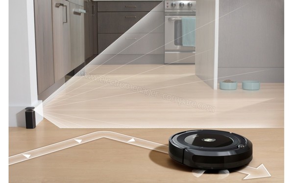IROBOT Roomba 696 - Virtual Wall (cr&eacute;dit : Darty)