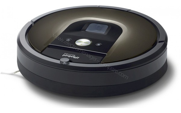 IROBOT Roomba 980 - Vue du dessus n&deg;3 (cr&eacute;dit : Boulanger)