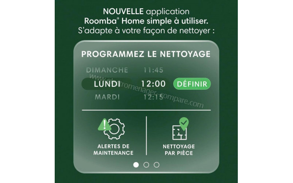 IROBOT Roomba Plus 405 Combo AutoWash Dock Noir - Mise en situation