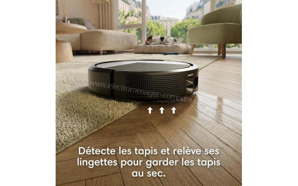 IROBOT Roomba Plus 415 Combo AutoWash Dock Noir - Mise en situation