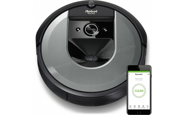 IROBOT Roomba i7 i7150 - Vue avec smartphone