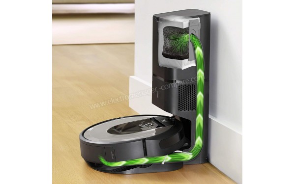 IROBOT Roomba i7+ i7558 - Syst&egrave;me de vidange