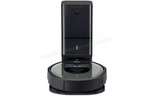 IROBOT Roomba i7+ i7550 - Vue avec le bac de vidage automatique