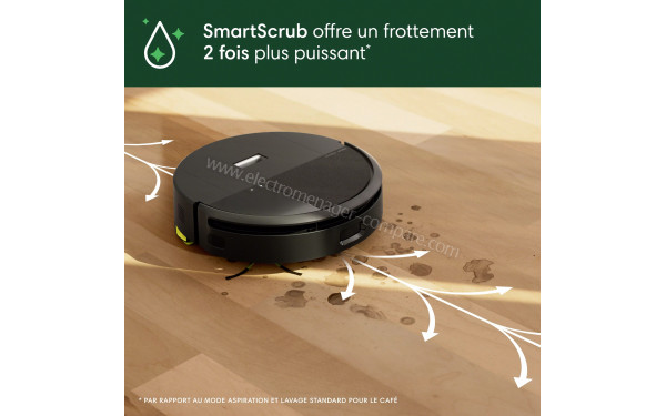 IROBOT Roomba 205 DustCompactor Combo Noir - SmartScrub