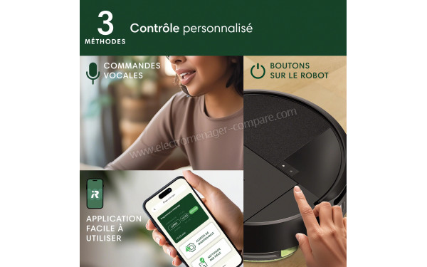 IROBOT Roomba 205 DustCompactor Combo Noir - Mise en situation