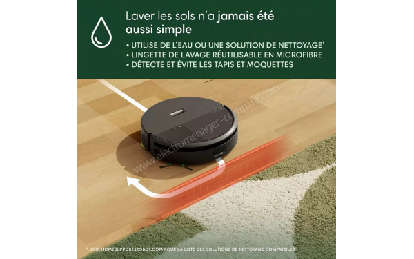 IROBOT Roomba 205 DustCompactor Combo Blanc - Mise en situation