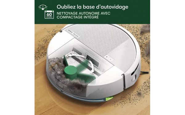 IROBOT Roomba 205 DustCompactor Combo Blanc - Nettoyage autonome avec compactage int&eacute;gr&eacute;