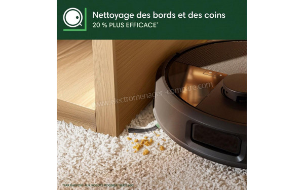 IROBOT Roomba Max 705 Vac Noir - Nettoyage des bords et des coins