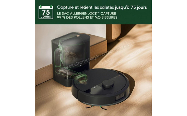 IROBOT Roomba Max 705 Vac Noir - Sac AllergenLock