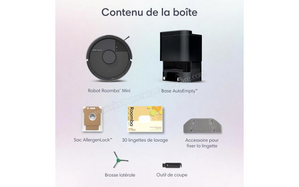 IROBOT Roomba Mini Noir - Accessoires
