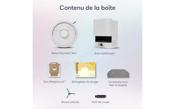IROBOT Roomba Mini Blanc - Accessoires
