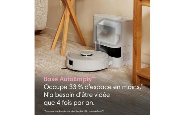 IROBOT Roomba Mini Blanc - Base AutoEmpty