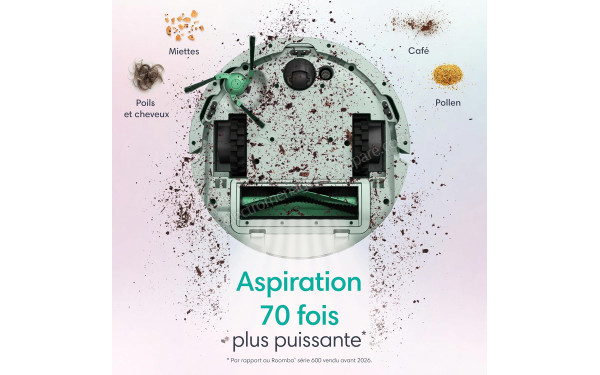IROBOT Roomba Mini Vert menthe - Aspiration puissante