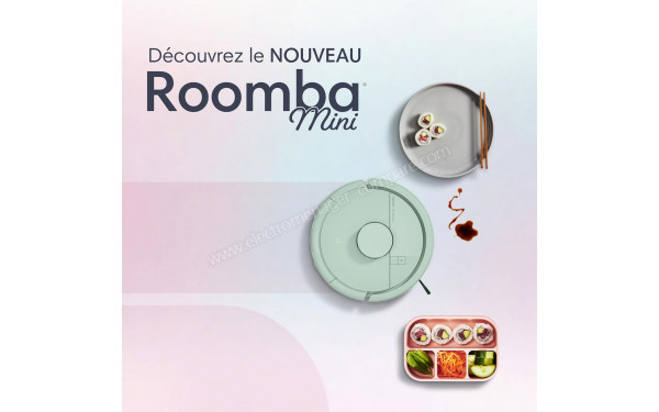 IROBOT Roomba Mini Vert menthe - Mise en situation