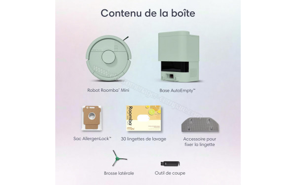 IROBOT Roomba Mini Vert menthe - Accessoires