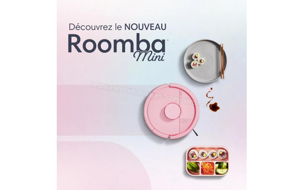 IROBOT Roomba Mini Rose - Mise en situation