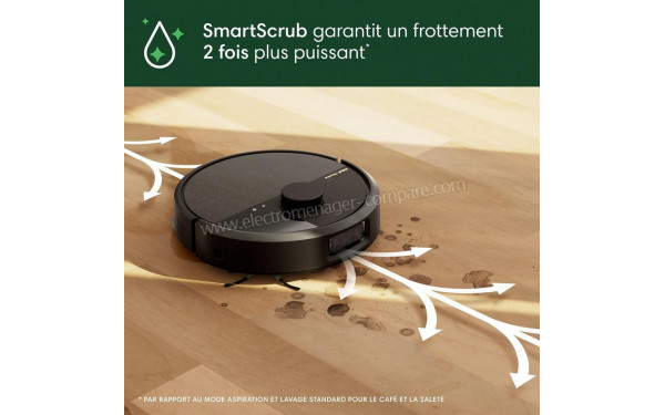 IROBOT Roomba Plus 505 Combo AutoWash Noir - SmartScrub
