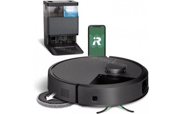 IROBOT Roomba Plus 506 Combo AutoWash Noir - Vue d'ensemble