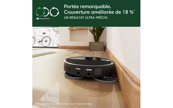 IROBOT Roomba Plus 506 Combo AutoWash Noir - Mise en situation