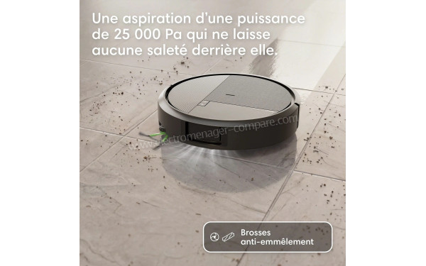 IROBOT Roomba Plus 578 Combo AutoWash Noir - Aspiration puissante