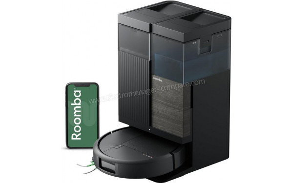 IROBOT Roomba Plus 575 Combo AutoWash Noir - Vue d'ensemble