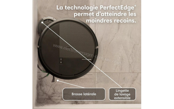 IROBOT Roomba Plus 575 Combo AutoWash Noir - Technologie PerfectEdge