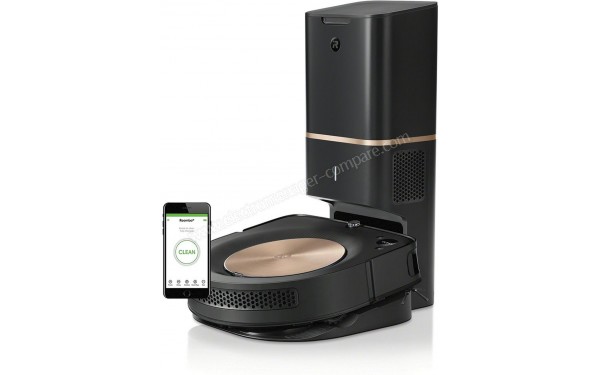 IROBOT Roomba s9+ - Vue 3/4 gauche